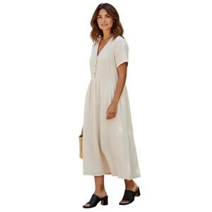 Abercrombie & Fitch Black Leather Mule Sandals Chunky Heel – Women’s Size 8.5